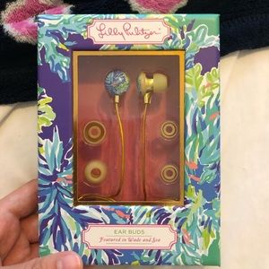 Lilly Pulitzer earbuds